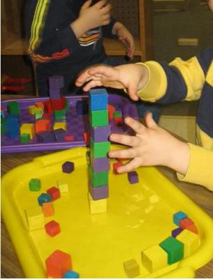 Building with Small Blocks